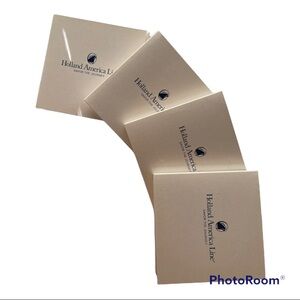 Holland America Line Savor The Journey 4 Set Coasters